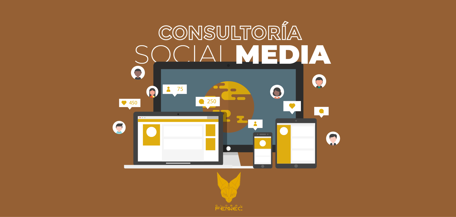 consultoria social media global fennec